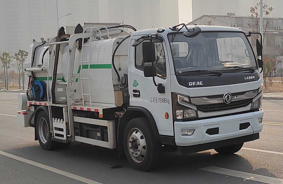 8方纯电动餐厨垃圾车