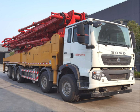 程力威牌CLW5540THBZ6型混凝土泵车